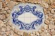 Information panel of hand-painted Portuguese tiles Information panel of hand-painted Portuguese tiles