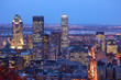 Montreal skyline by night