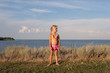 child on the beach