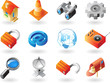 Isometric-style icons for website