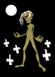 Vector: Angry Halloween zombie Angry Halloween zombie