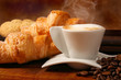 Caffè caldo e paste fresche Caffè caldo e paste fresche