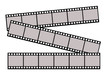 Illustration: Blank filmstrips Blank filmstrips