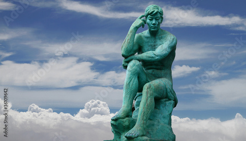 Photo: The thinker The thinker