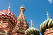 St. Basil's Cathedral in Moscow on red square