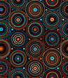 Ethnic geometric pattern. Ethnic geometric pattern.