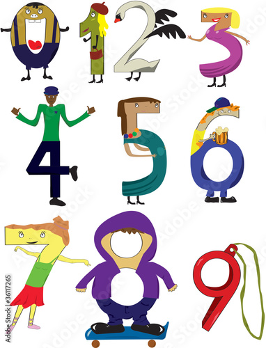 Vector: Numbers Numbers