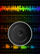 Rainbow disco background