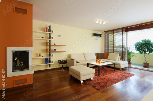 Photo: Modern living room apartment Modern living room apartment