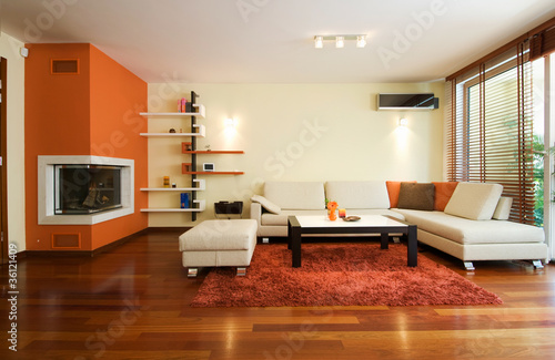 Photo: Modern living room apartment Modern living room apartment