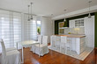 Modern dining room interior
