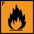 Gefahrstoffzeichen Leichtentzündliche Stoffe Schild