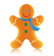 Vector: gingerbread man cookie gingerbread man cookie