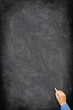 Blackboard / chalkboard - vertical hand writing Blackboard / chalkboard - vertical hand writing