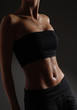 Sexy body of young attractive sporty lady Sexy body of young attractive sporty lady