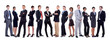 happy business team
