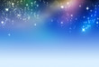 幻想的な星空