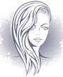 girl on the gray