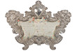 antique frame isolated on white background