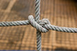 strong knot tied by a rope strong knot tied by a rope