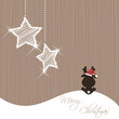 Christmas Background -Reindeer-