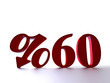 60 percent