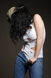 Foto: Beautiful woman dancing Beautiful woman dancing