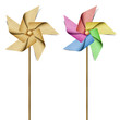 windmill recycled papercraft  background