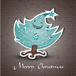 Christmas greeting card whith cute Christmas tree Christmas greeting card whith cute Christmas tree