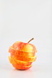 Stack of apple fruit