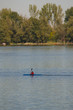 Photo: kayak on Danube river,Zemun Belgrade Serbia kayak on Danube river,Zemun Belgrade Serbia