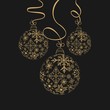 cute christmas composition with balls cute christmas composition with balls