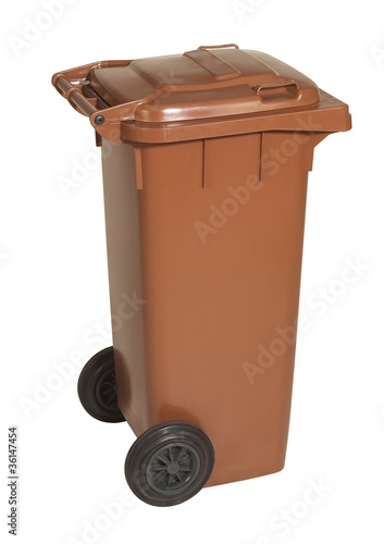 Photo: brown waste container brown waste container