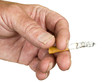Photo: Hand with a cigarette Hand with a cigarette