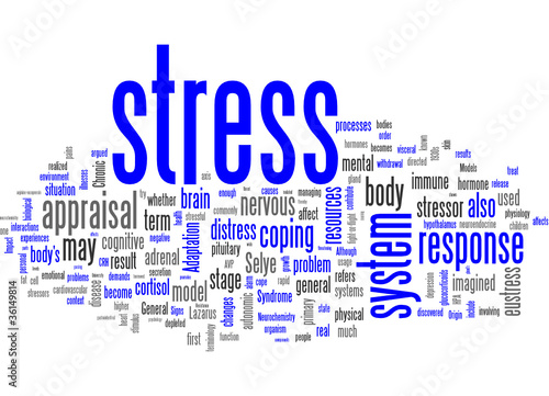 Vector: stress stress