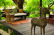 Photo: Relaxing in a Thai styled living area, rural villa Relaxing in a Thai styled living area, rural villa