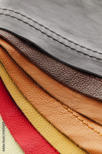 Photo: Leather upholstery samples Leather upholstery samples