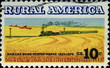Rural America. Kansas hard winter wheat. US Postage.