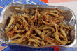 A basket of tasty fried fish