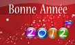 Bonne année 2012 - 2012 Greeting card Bonne année 2012 - 2012 Greeting card