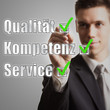 Qualität, Kompetenz, Service