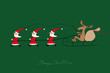 Witzige Weihnachtskarte