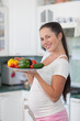 Pregnant woman and healthy food Pregnant woman and healthy food