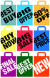 Vektor: advertising paper bags advertising paper bags