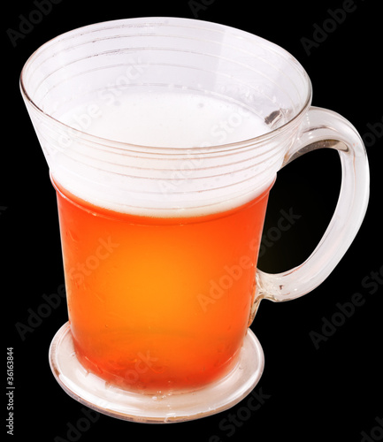 Photo: Cool beer isolated Cool beer isolated