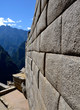 Inca Wall - Side of a Temple on Machu Picchu Inca Wall - Side of a Temple on Machu Picchu