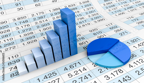 Illustration: charts and spreadsheets charts and spreadsheets