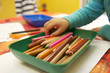 Buntstifte Kinderhand