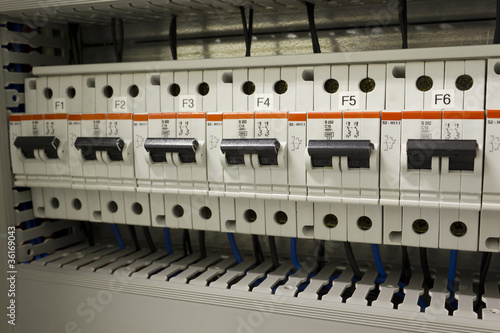 Photo: Protection of electrical installation Protection of electrical installation