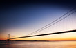 bridge at sunset